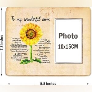Sunflower Photo Frame for Mom